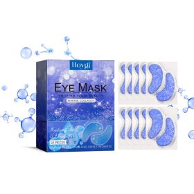 Hoygi B5 Eye Gel Patch Reduces Fine Lines Under Eyes, Bags Under Eyes, Dark Circles Under Eyes, Firming Eyes And Anti-Wrinkle Moisturizing Eye Pa (Option: 10pcs-38g-4.14*3.15*1.26inch)