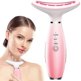 Neck Face Massager, Skin Care Face Massage Tool, 3-in-1 Facial Massager, Face Sculpting Tool With Thermals, Vibration (Color: W13535403)