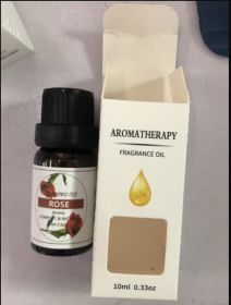 Organic Essential Oils Set Top Sale  Natural Therapeutic Grade Aromatherapy Oil Gift Kit For Diffuser (Option: Rose essential oil)